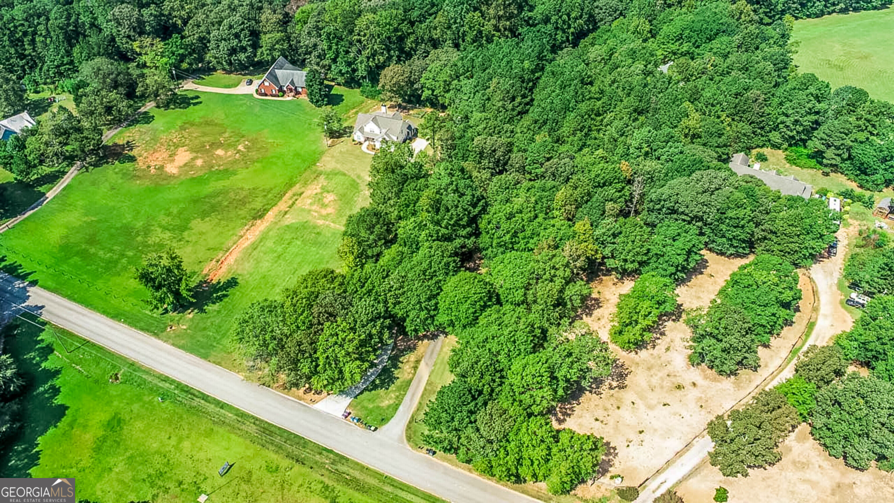 563 Wynn Road McDonough, GA 30252 - Photo 45 of 47 a view of a garden with a fountain