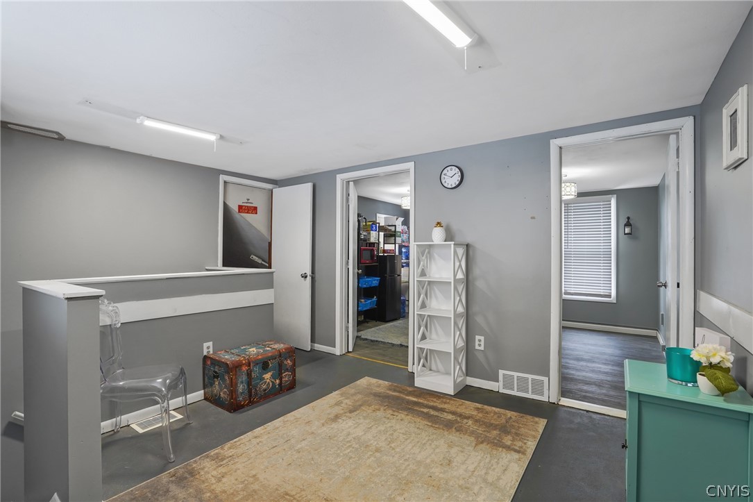 2 Mechanic Street Lysander, NY 13027 - Photo 17 of 28 The view from the top of the stairs shows the two