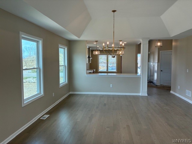 4543 Camp Road, Unit L97 Hamburg, NY 14075 - Photo 8 of 19 Living room/dining room with a tray ceiling