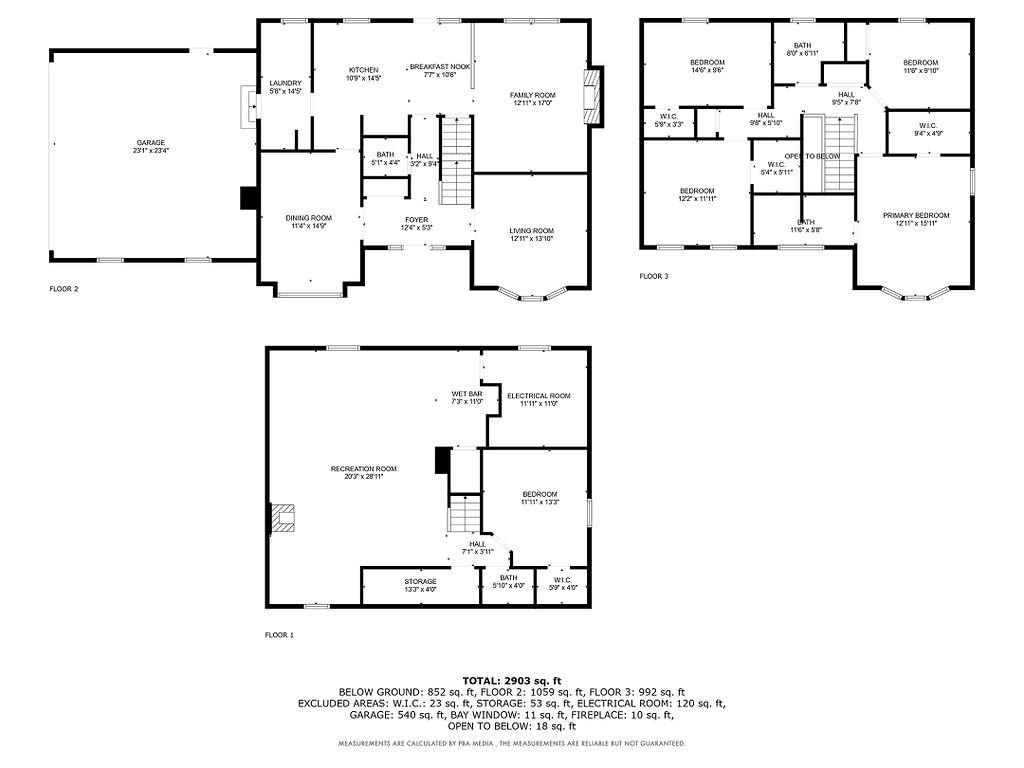 783 Reno Street Rochester, PA 15074 - Photo 46 of 46 Full floor plans.