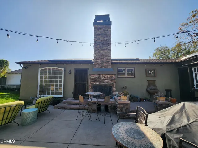 a view of a couches in the patio