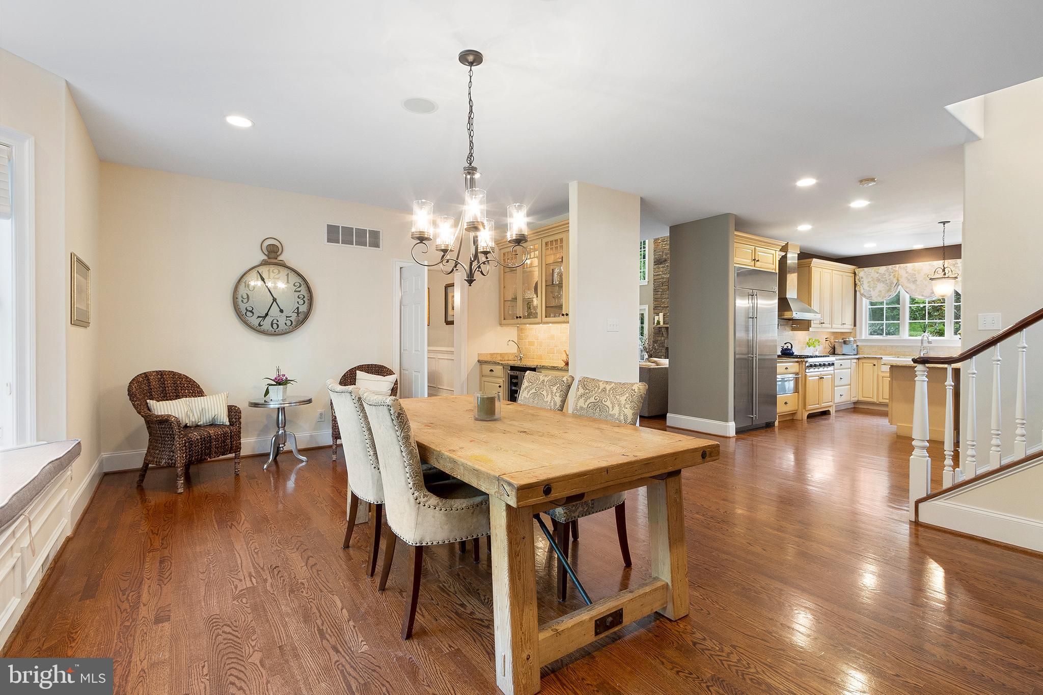 718 North Valley Road Paoli, PA 19301 - Photo 12 of 44 Breakfast Room w/backstairs & Butler's Pantry