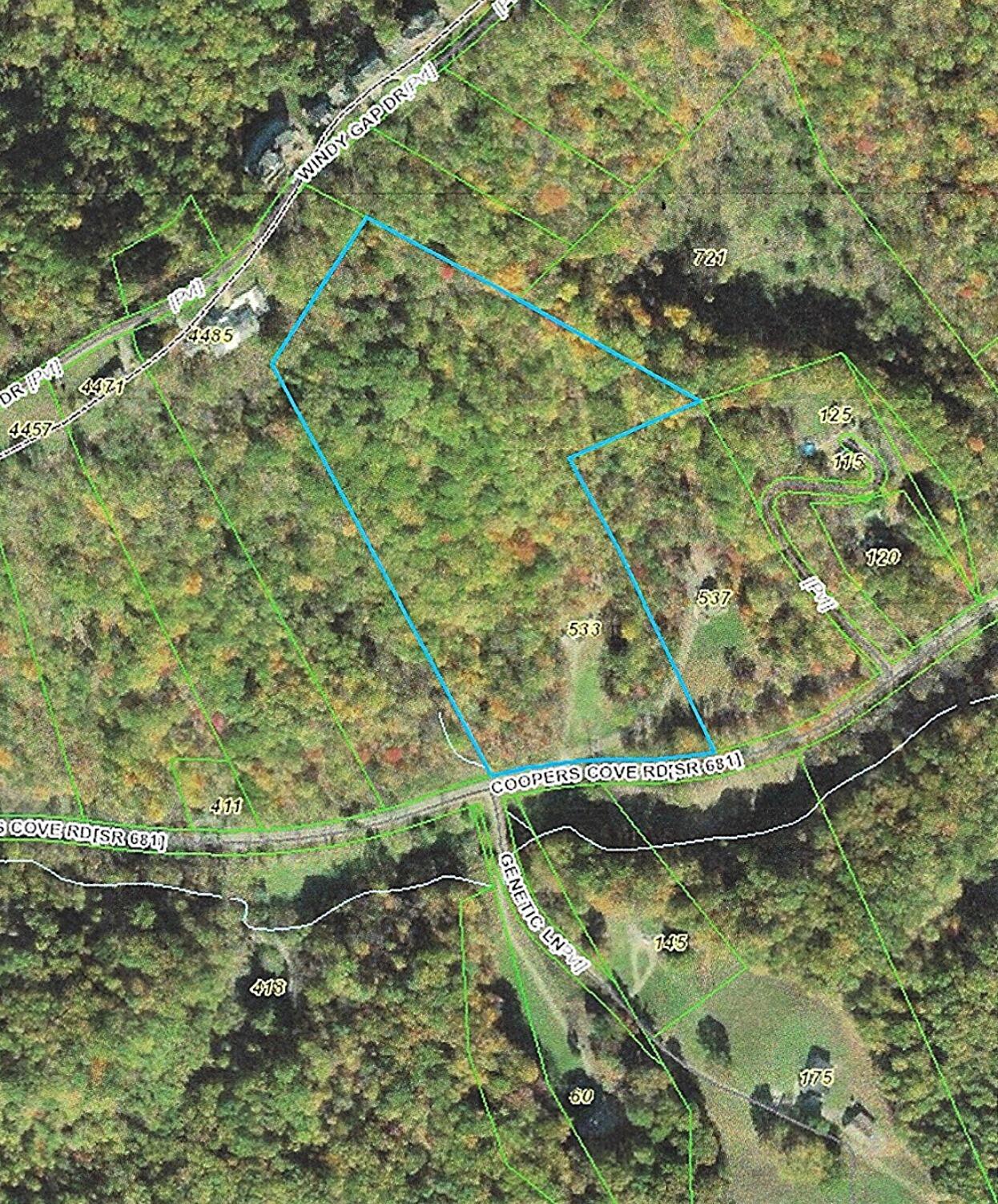 533 Coopers Cove Road Hardy, VA 24101 - Photo 12 of 12 533 Coopers Cove GIS Aerial1
