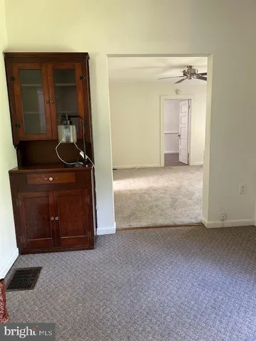 a view of empty room