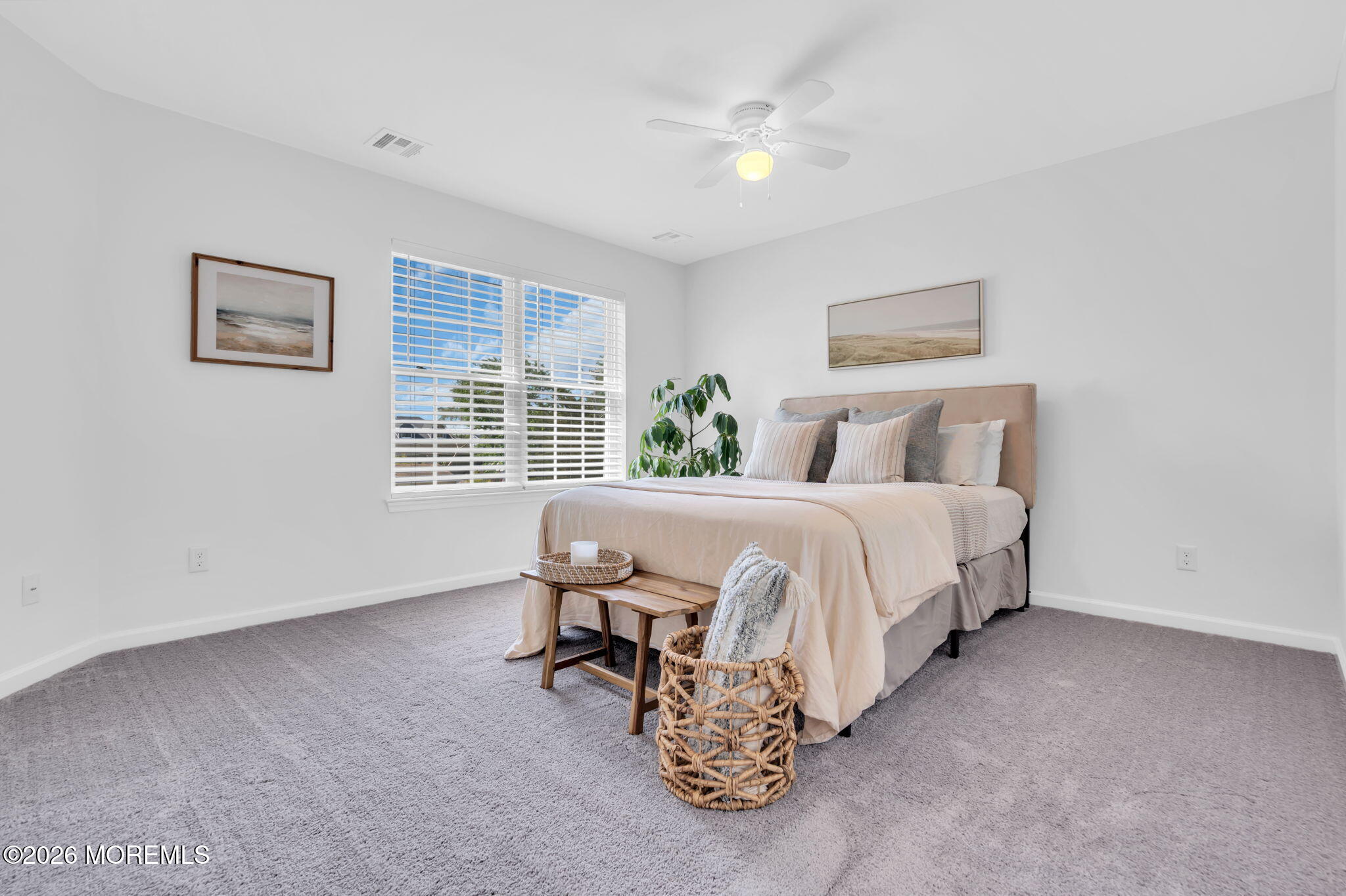 312 Beach Boulevard Forked River, NJ 08731 - Photo 30 of 40 a bed room with a bed and a couch