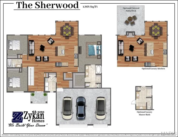 $439,000 | 1 Sherwood @ Stone Canyon, Foristell, MO 63348