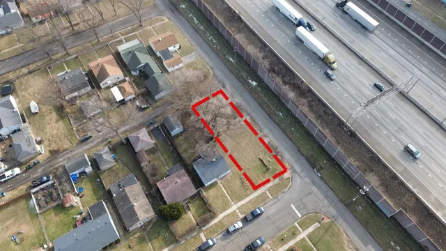 a bird view of a living room