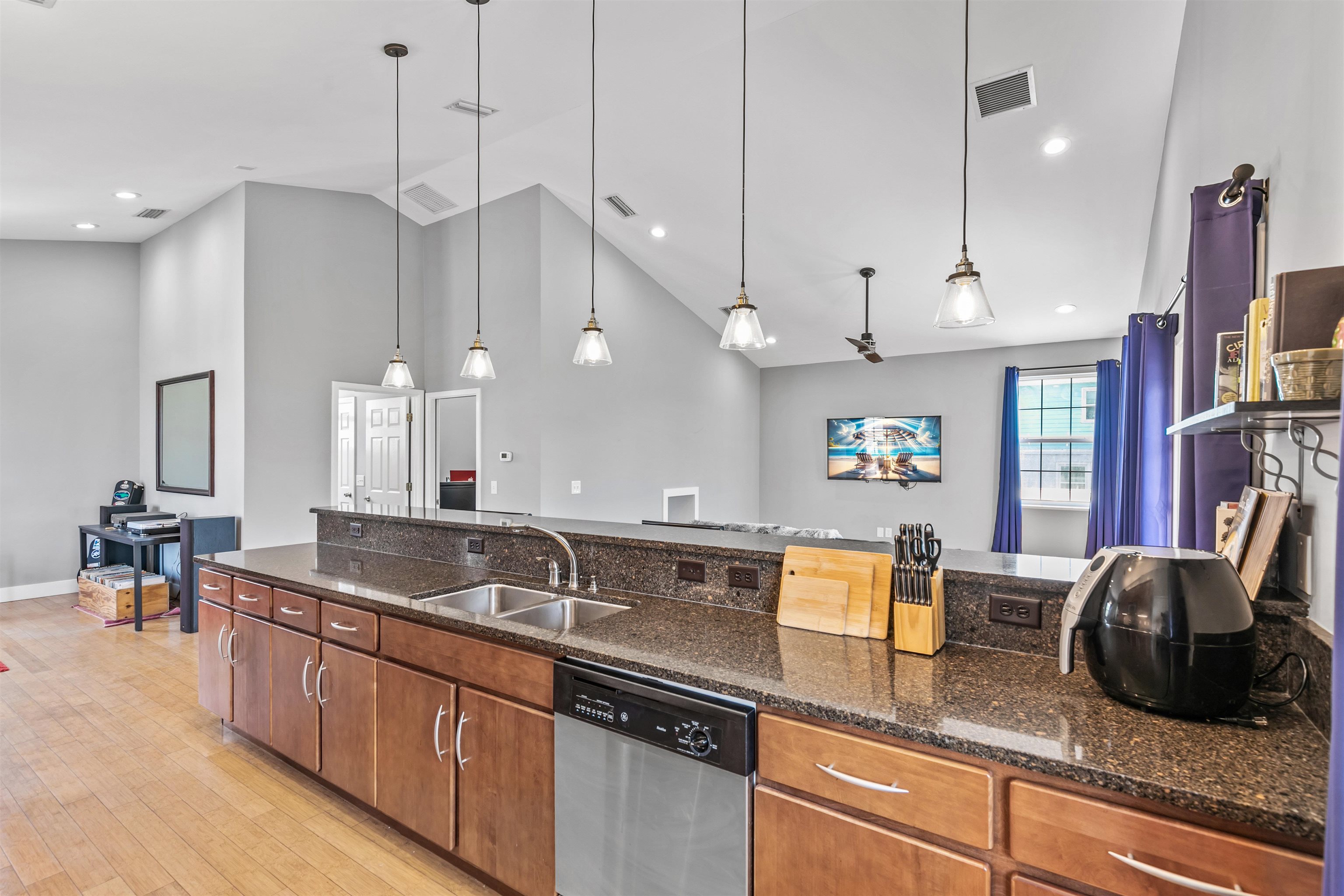 28 Spring Street St. Augustine, FL 32084 - Photo 20 of 35 a kitchen with lots of counter space and a sink