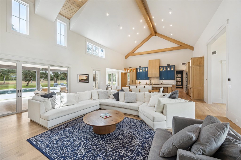 1301 County Road 218 Weimar, TX 78962 - Photo 9 of 55 a living room with furniture wooden floor and a large window