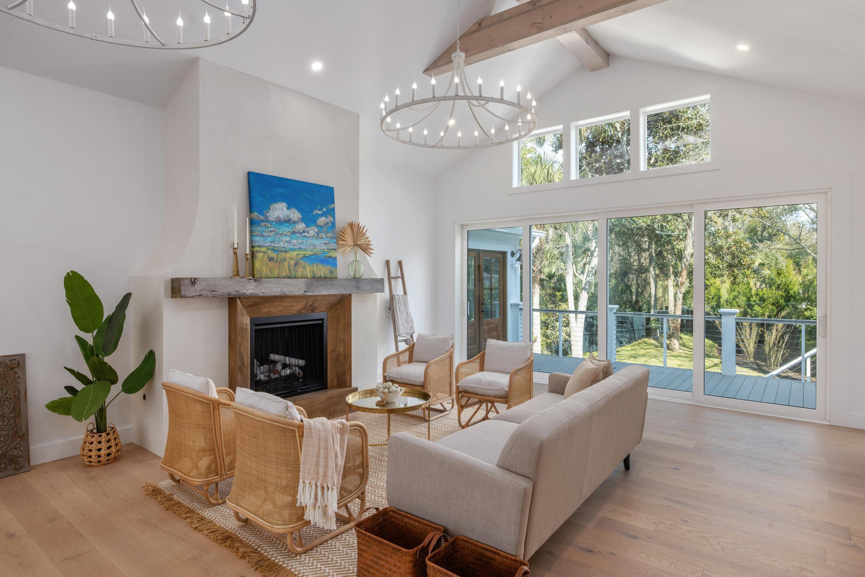 257 Forest Trail Isle of Palms, SC 29451 - Photo 20 of 103 fireplace