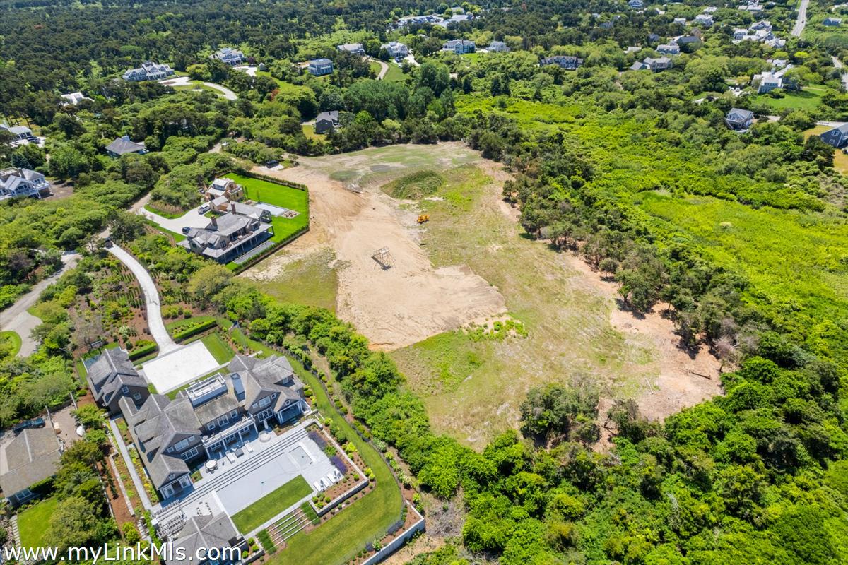 4 Cathcart Road Nantucket, MA 02554 - Photo 1 of 6 an aerial view of a house with a yard