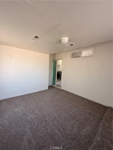 a view of empty room