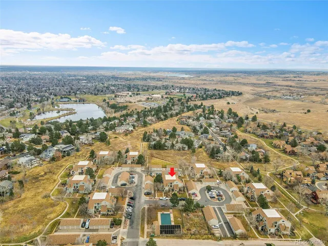 a view of city and mountain
