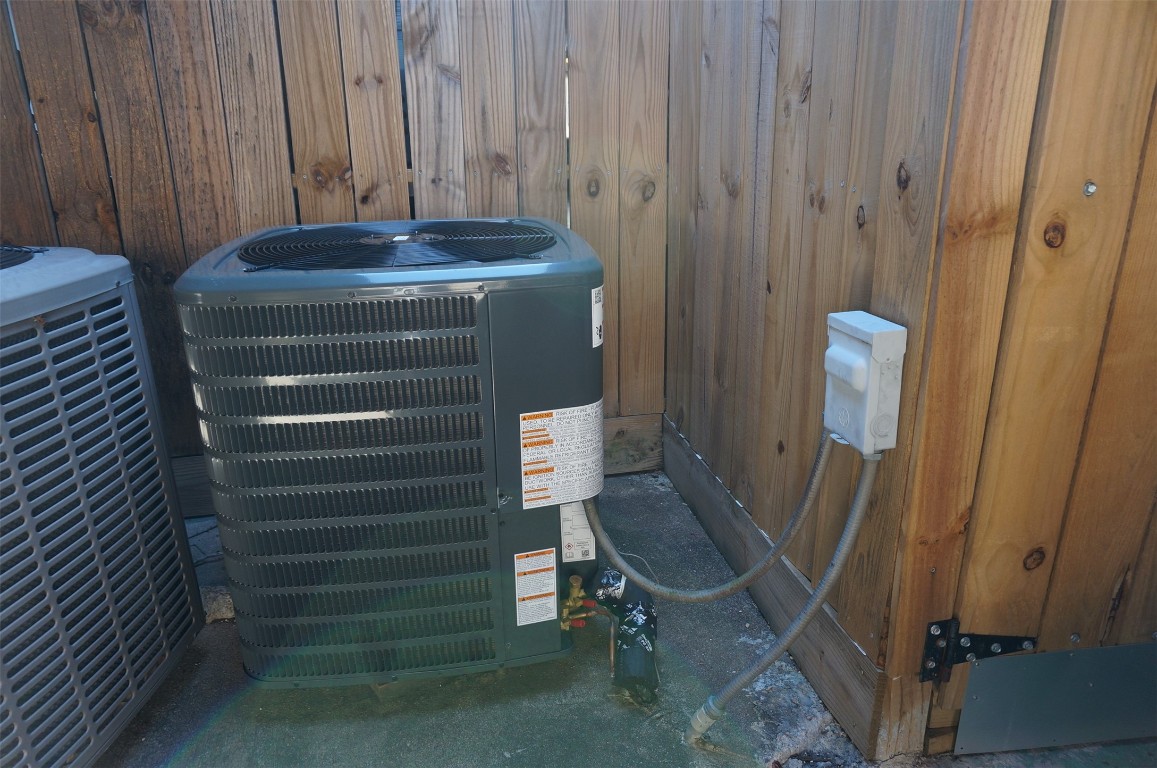 9901 Sharpcrest Street, Unit 8 Houston, TX 77036 - Photo 22 of 24 New AC unit