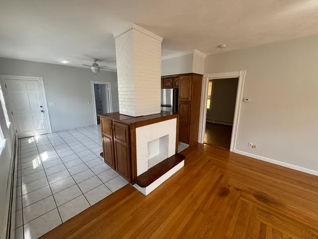 a view of an empty room with window