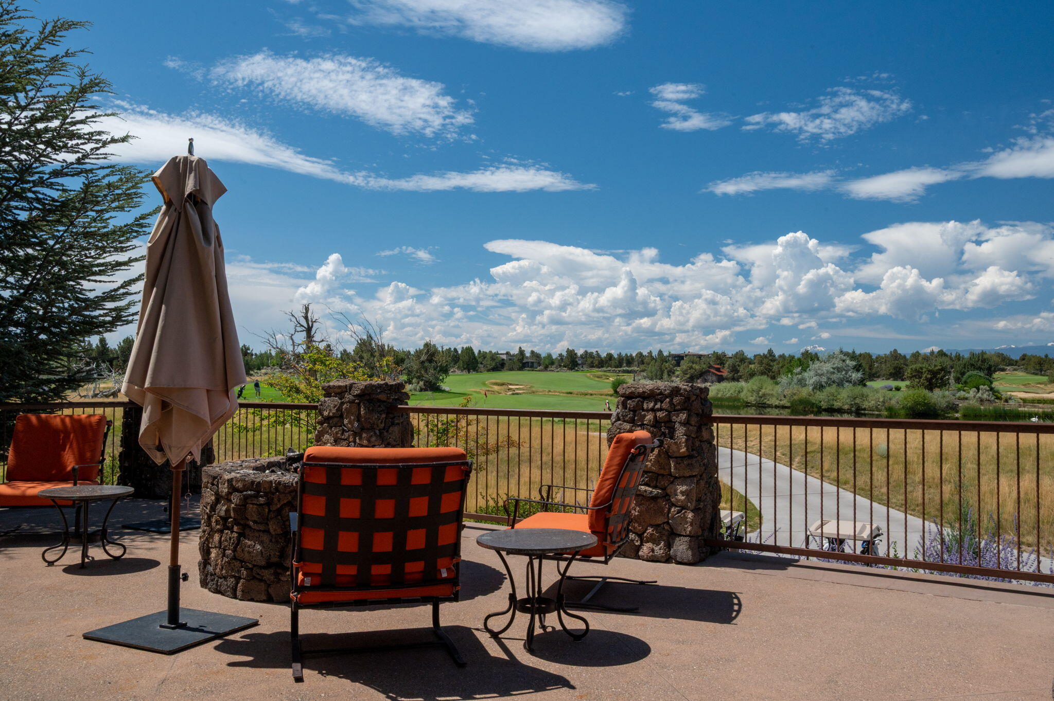 22936 Ghost Tree Lane Bend, OR 97701 - Photo 59 of 74 a view of a chairs and table in the terrace