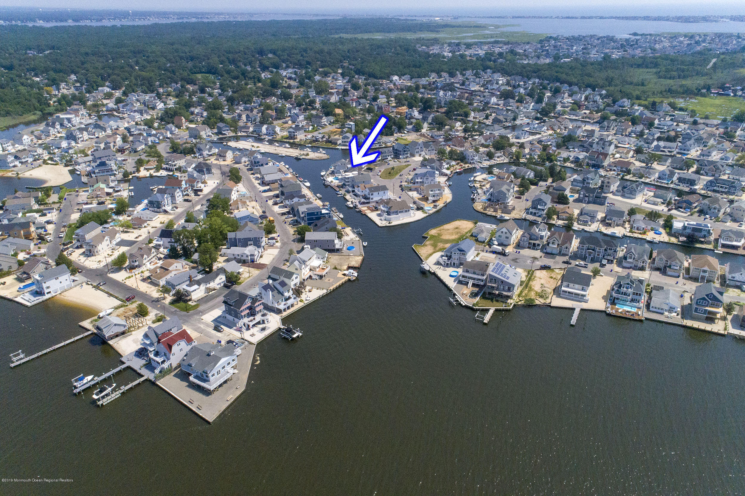 30 Ward Drive Brick, NJ 08723 - Photo 54 of 61 an aerial view of a city with lots of residential buildings