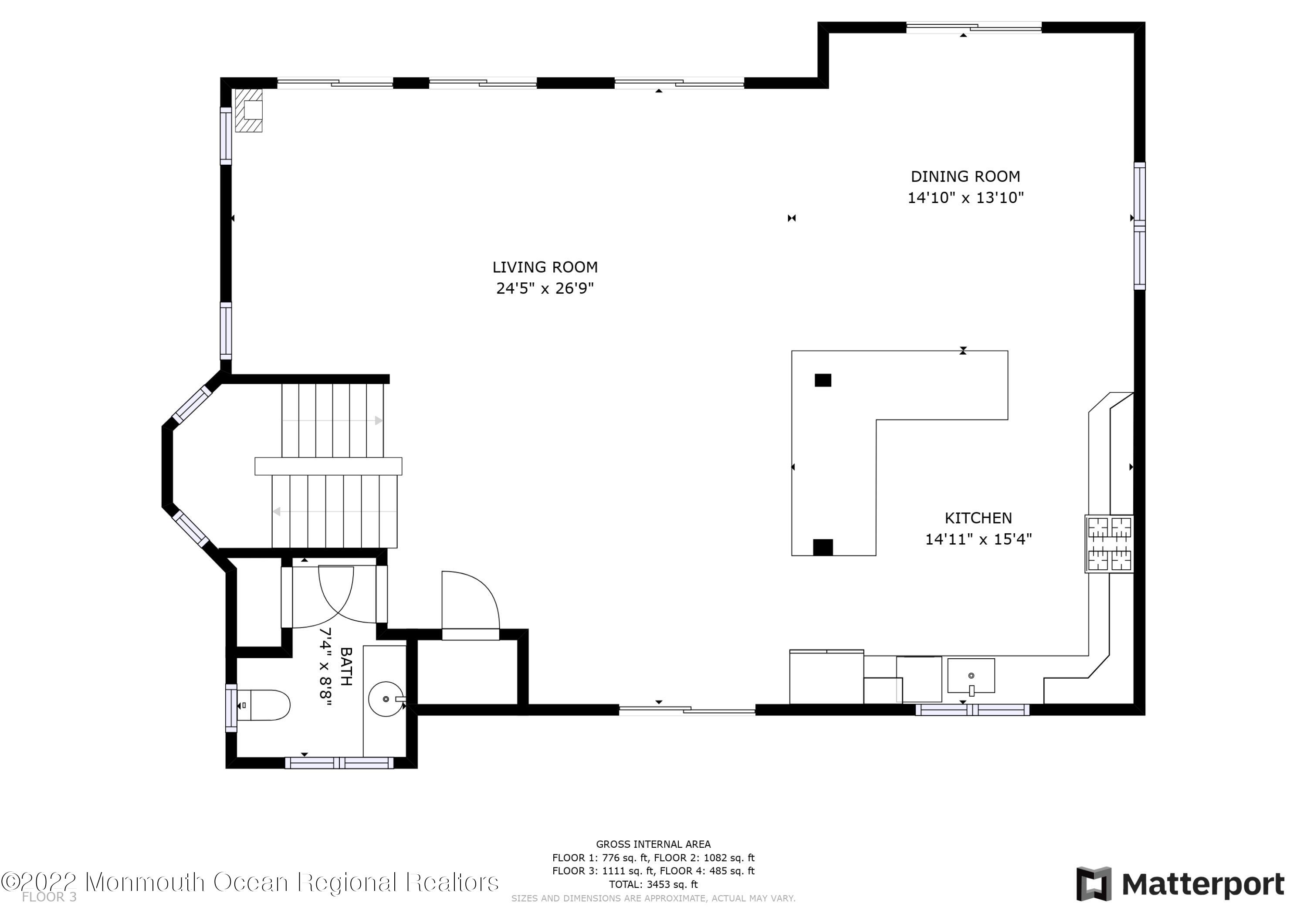 30 Ward Drive Brick, NJ 08723 - Photo 60 of 61 Floorplan 3rd