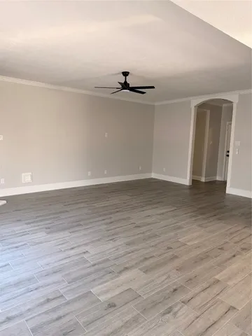 wooden floor in an empty room