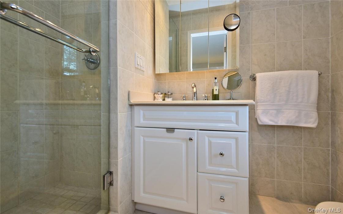 9 Franklin Avenue Rye, NY 10580 - Photo 17 of 35 a bathroom with a sink and a mirror