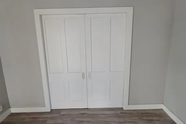 a view of empty room