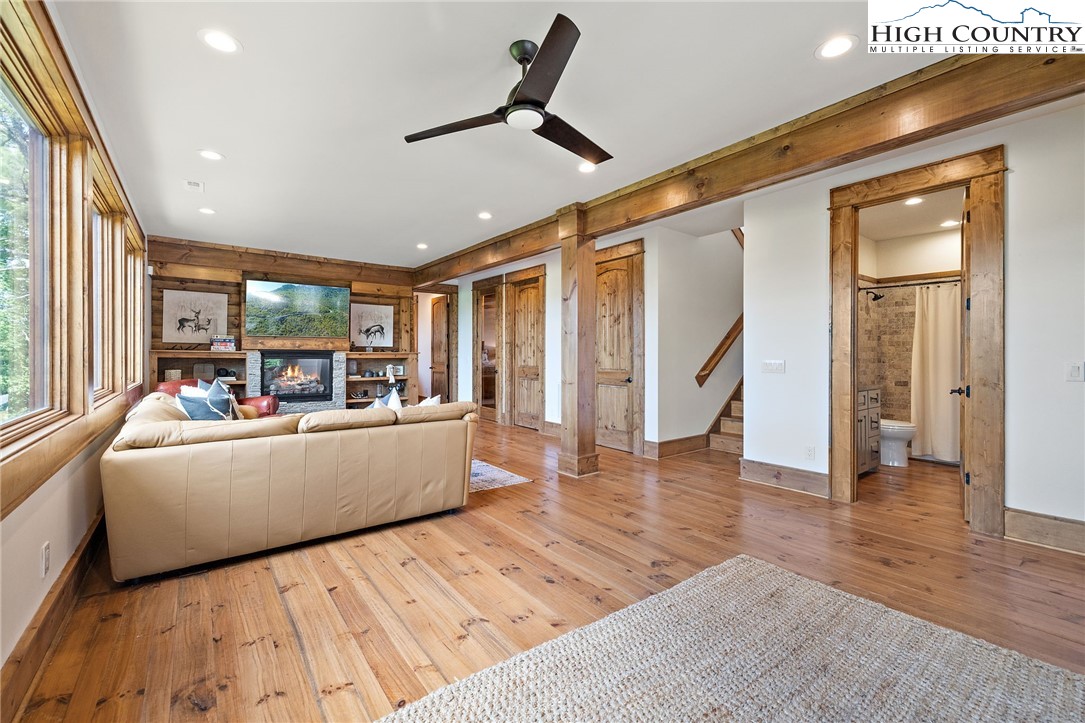 559 Marigold Road Boone, NC 28607 - Photo 27 of 46 a living room with furniture and wooden floor