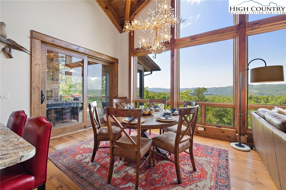 559 Marigold Road Boone, NC 28607 - Photo 10 of 46 a outdoor dining space with furniture and outdoor view
