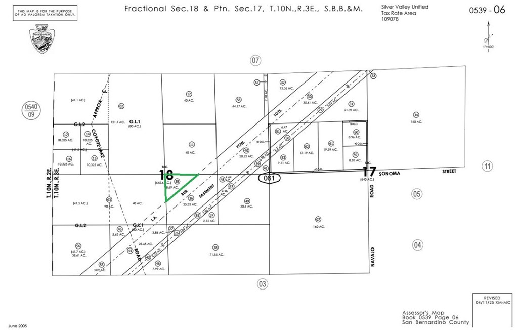 0 Powerline Road Newberry Springs, CA 92365 - Photo 4 of 4