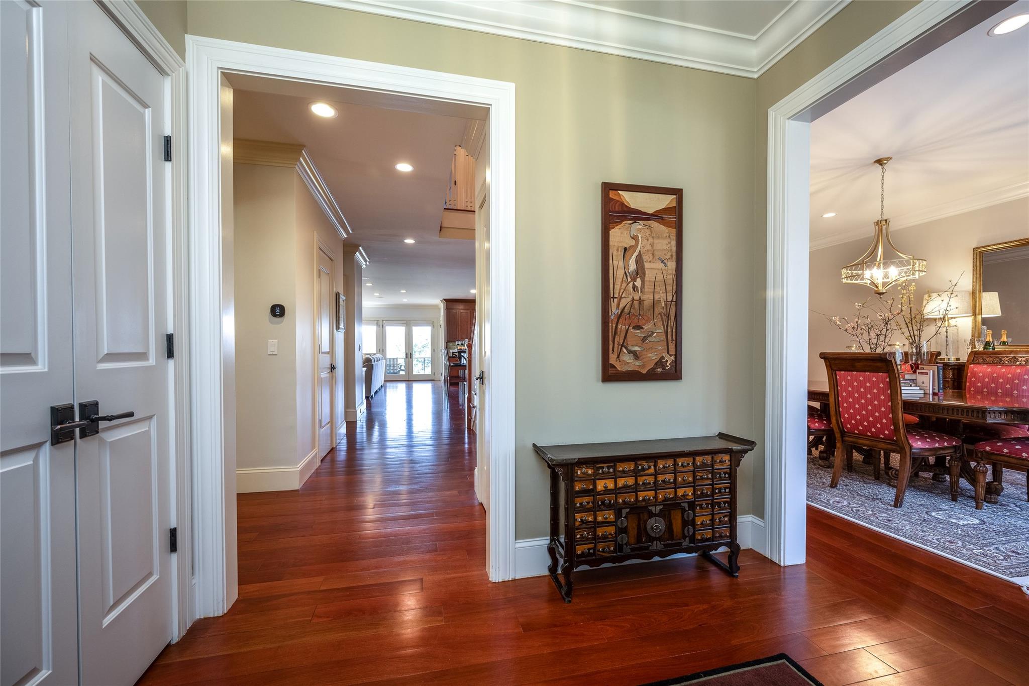 24 Country Club Lane Briarcliff Manor, NY 10510 - Photo 5 of 42 a view of a hallway with wooden floor and furniture