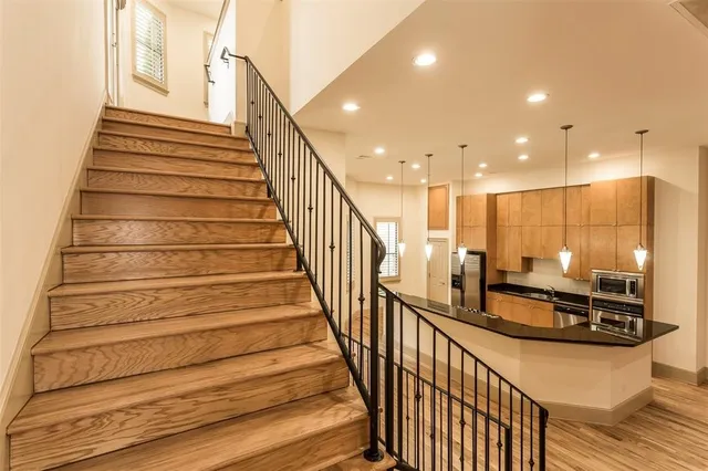 a view of entryway and hall