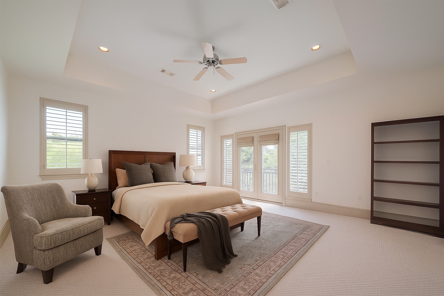 2034 Colquitt Street, Unit A Houston, TX 77098 - Photo 26 of 30 a bedroom with a bed a couch and window