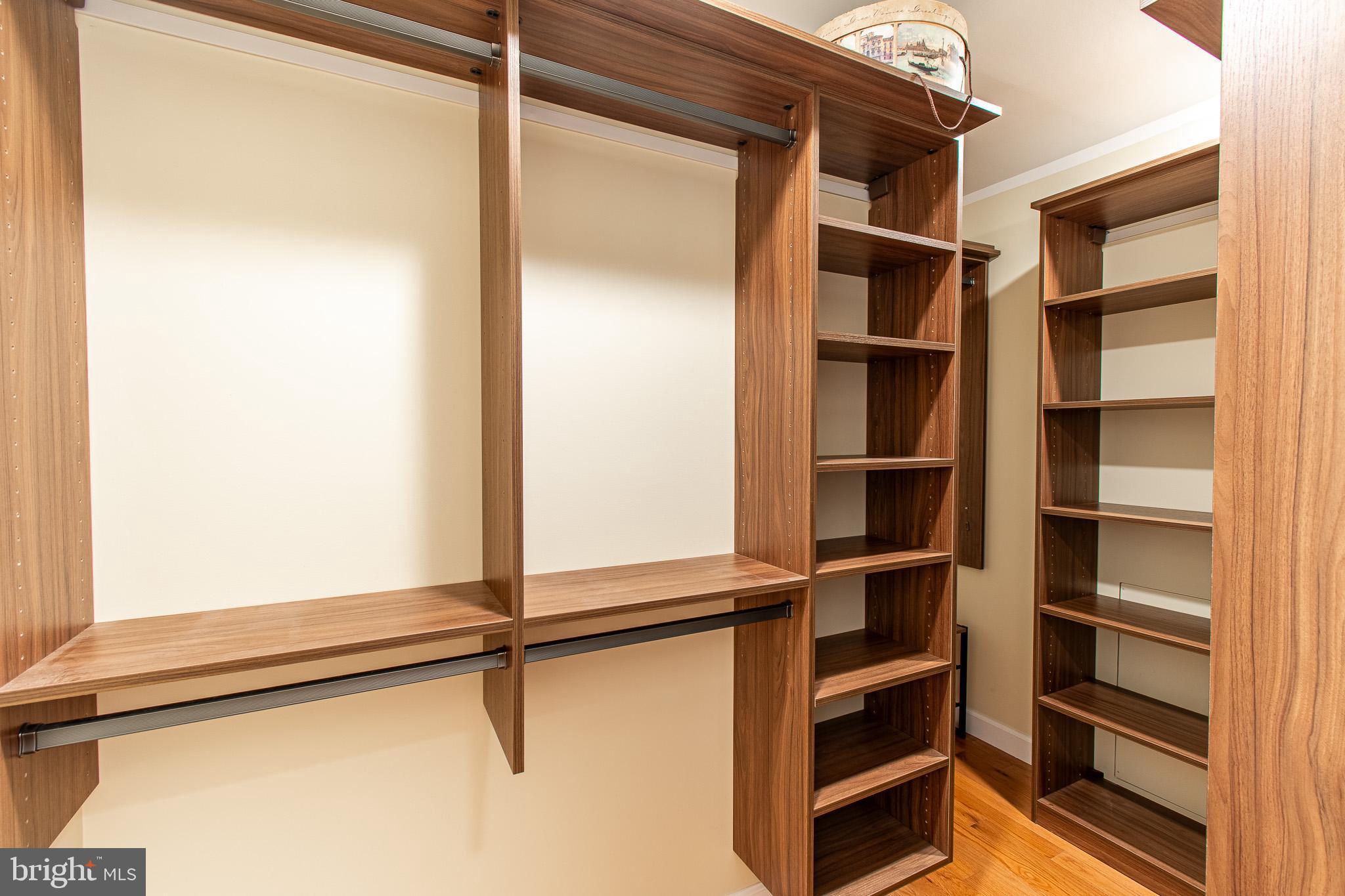 102 Jacks Point Road Oxford, MD 21654 - Photo 48 of 83 a view of walk in closet with empty racks