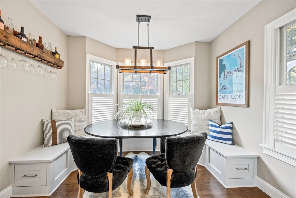 26 West Way Mashpee, MA 02649 - Photo 18 of 42 a view of a dining room with furniture and window