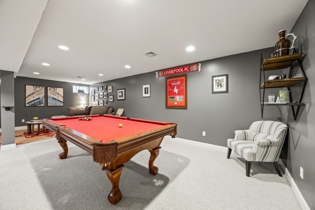 26 West Way Mashpee, MA 02649 - Photo 30 of 42 a room with furniture pool table gym equipment and a rug