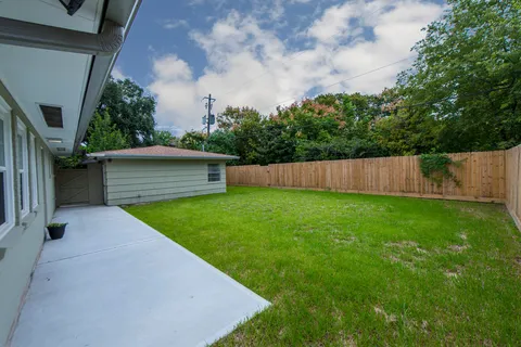 a view of outdoor space and yard