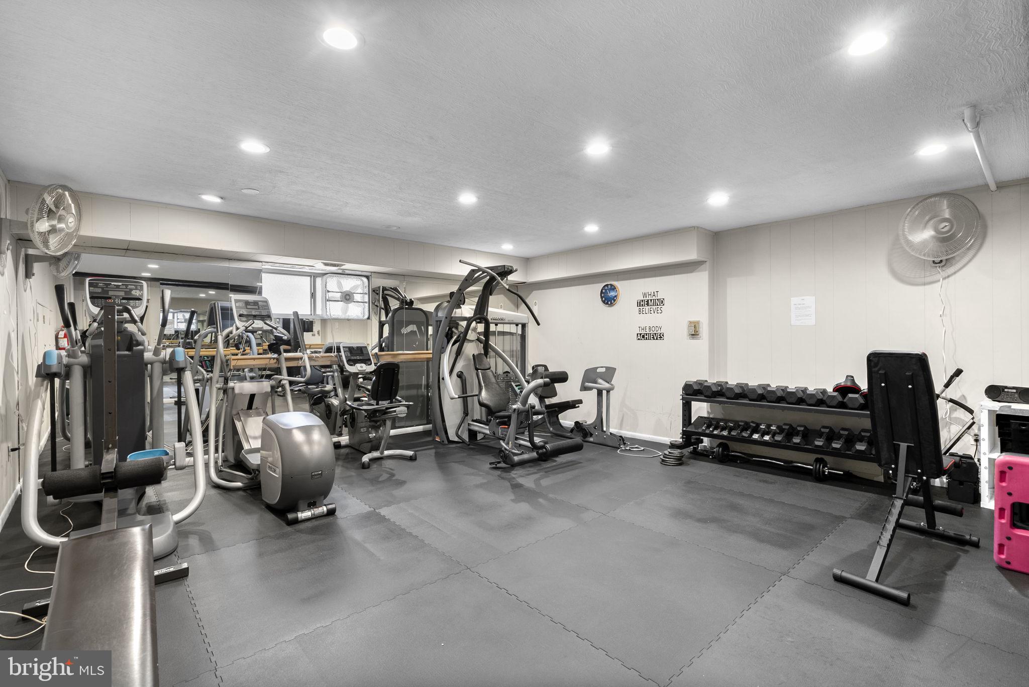 3900 Tunlaw Road Northwest, Unit 101 Washington, DC 20007 - Photo 27 of 28 Fitness Center in the building. No more excuses!