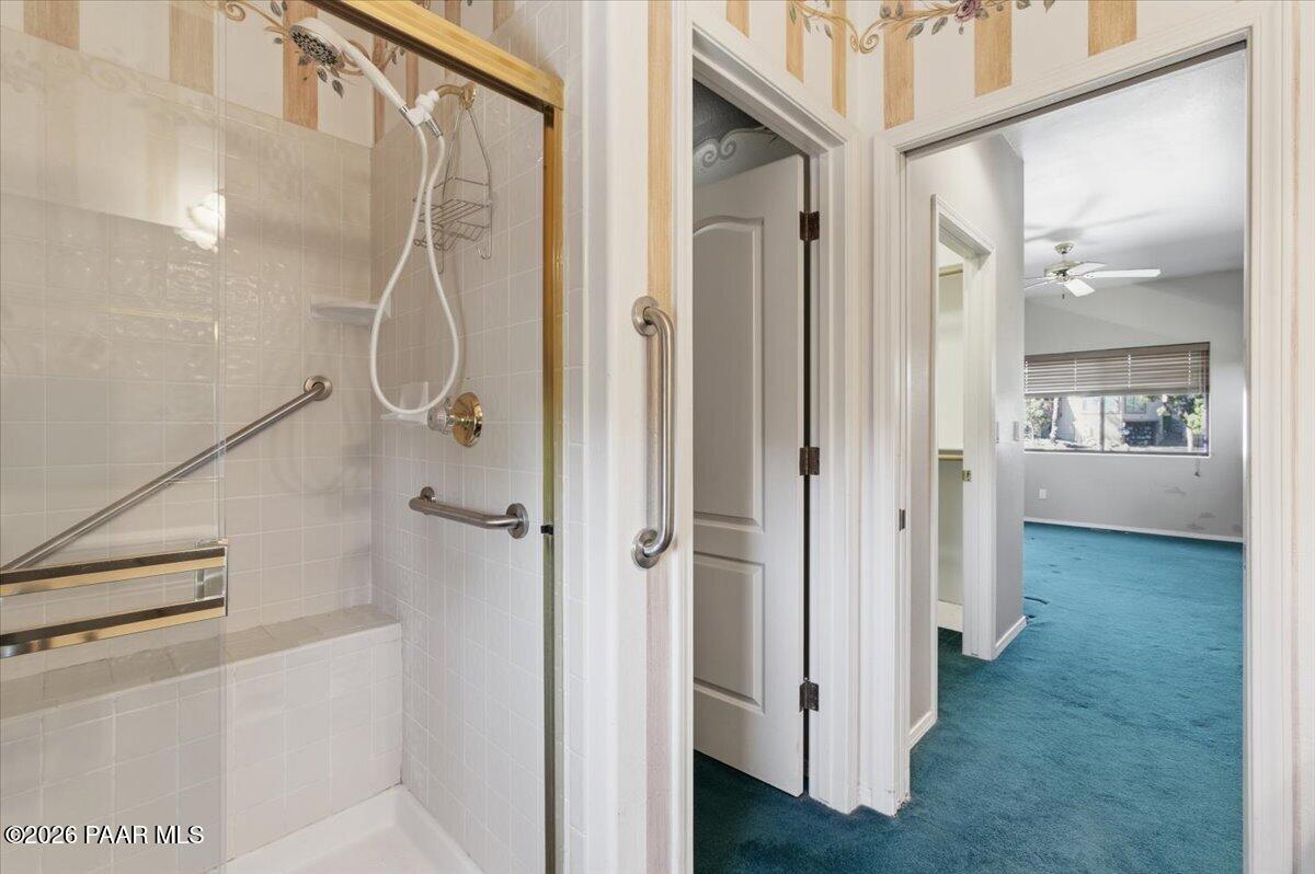2101 Meander Prescott, AZ 86305 - Photo 14 of 22 a bathroom with a shower and a sink
