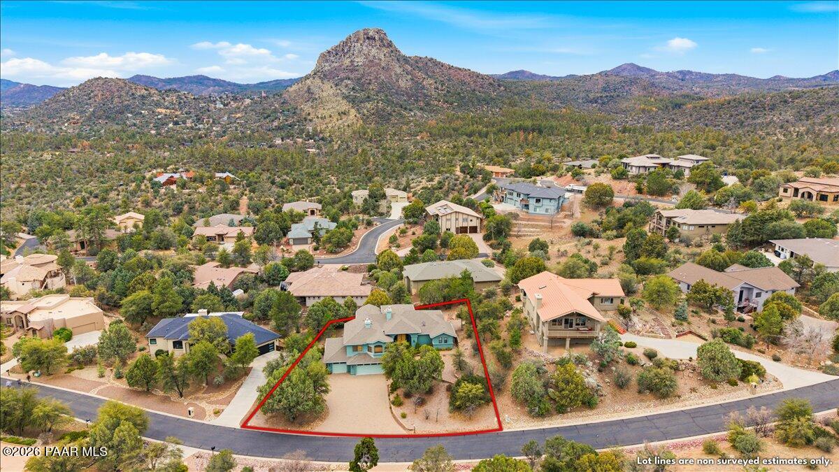 2101 Meander Prescott, AZ 86305 - Photo 20 of 22 a view of city and mountain