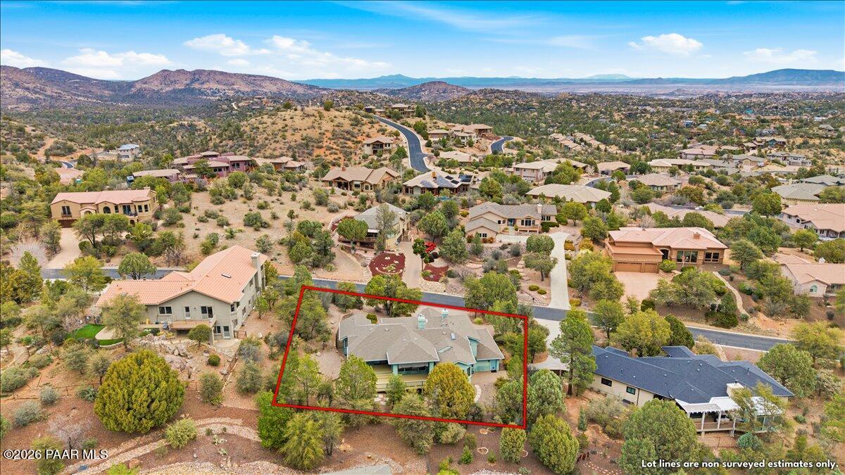 2101 Meander Prescott, AZ 86305 - Photo 6 of 9 an aerial view of residential houses with outdoor space