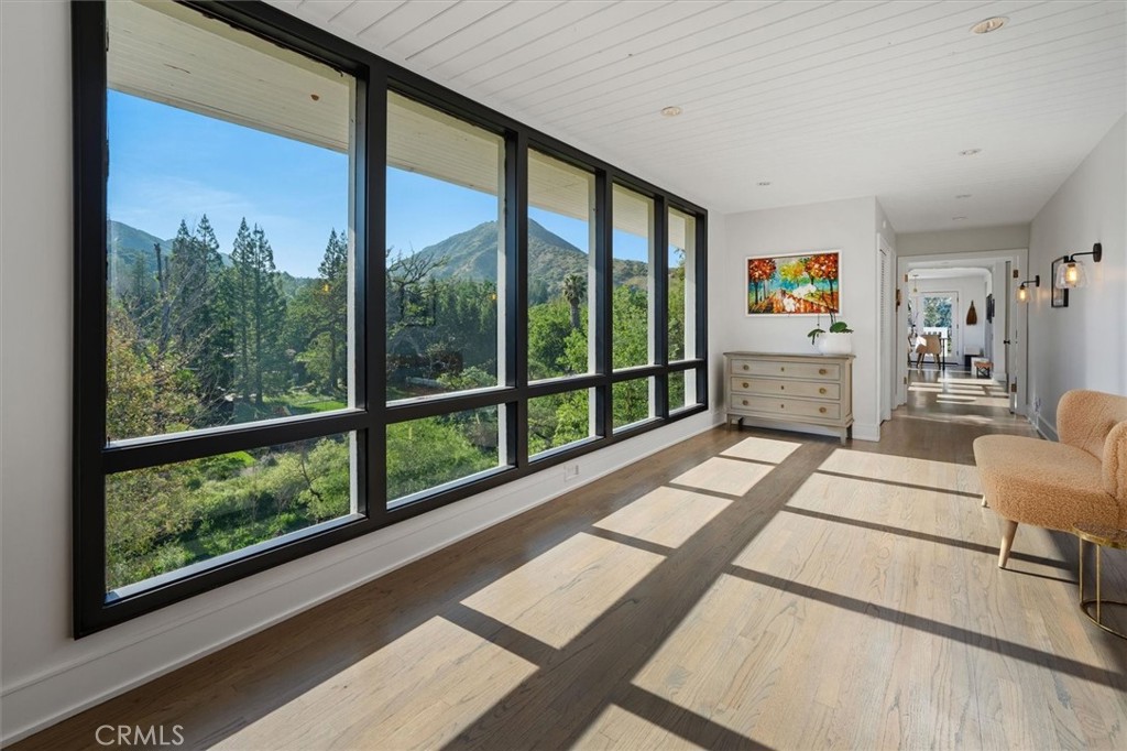 28933 Wagon Road Agoura Hills, CA 91301 - Photo 13 of 59 Foyer with View of Ladyface