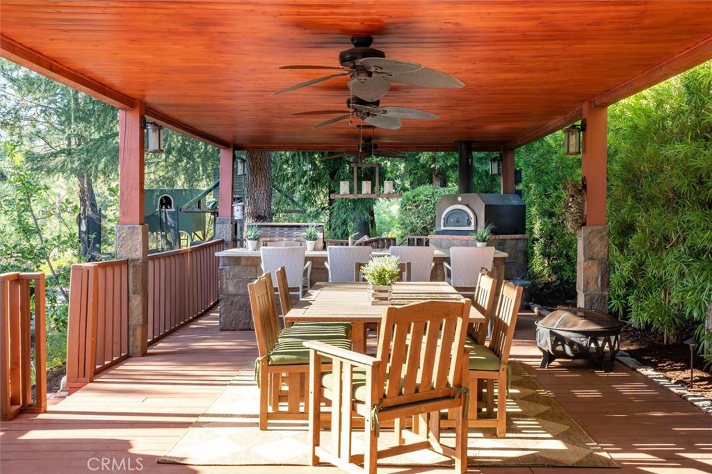 28933 Wagon Road Agoura Hills, CA 91301 - Photo 10 of 59 Covered Backyard Deck