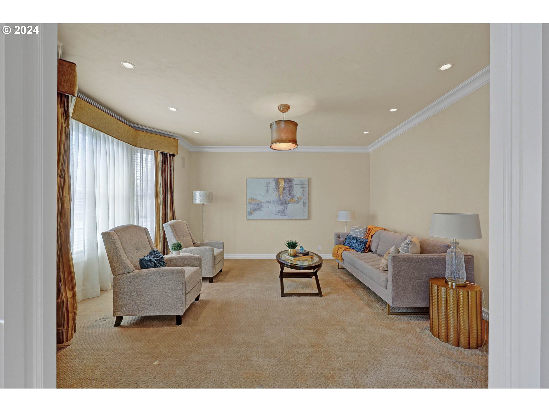 3469 River Pointe Drive Eugene, OR 97408 - Photo 6 of 48 a living room with furniture and a window