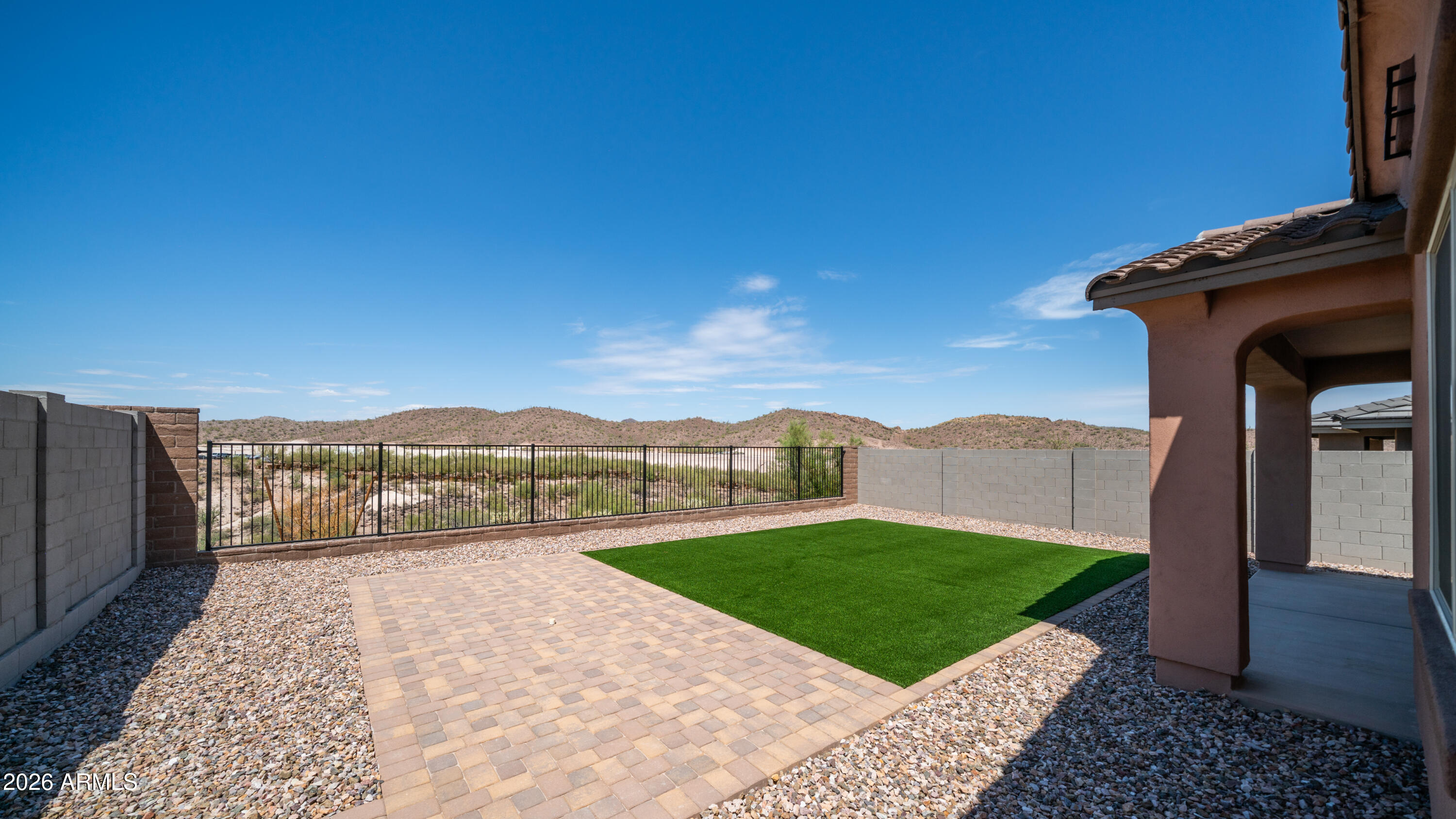 13362 West Eagle Feather Road Peoria, AZ 85383 - Photo 31 of 44 a view of outdoor space yard and mountain