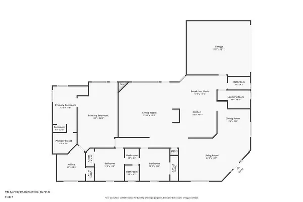 $384,900 | 943 Fairway Drive, Duncanville, TX 75137