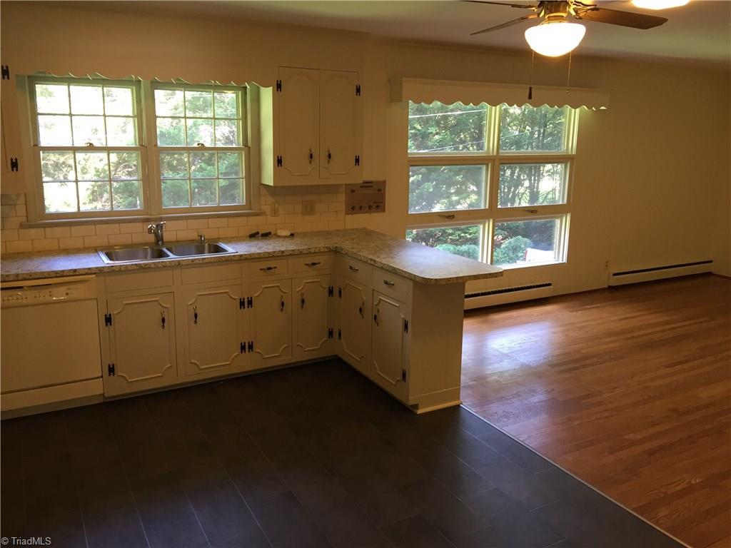 350 Robin Road Mount Airy, NC 27030 - Photo 7 of 23 Newly remodeled kitchen open to family room