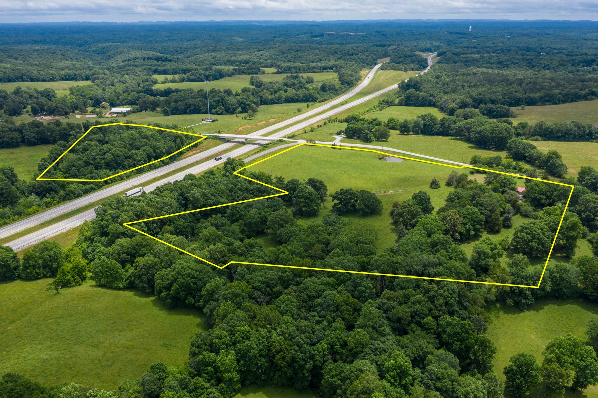 7795 Pewitt Road Franklin, TN 37064 - Photo 20 of 20 an aerial view of a house with a yard
