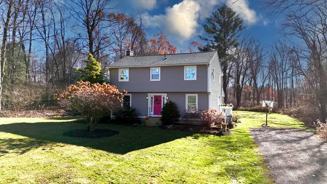 a view of house with outdoor space