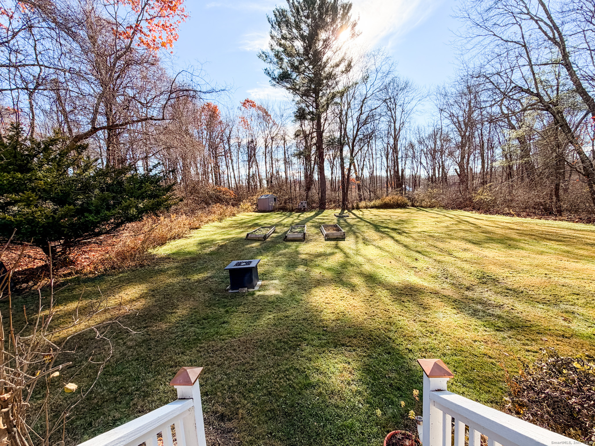 104 Pulpit Rock Road Woodstock, CT 06281 - Photo 26 of 37 a view of yard with swimming pool and trees