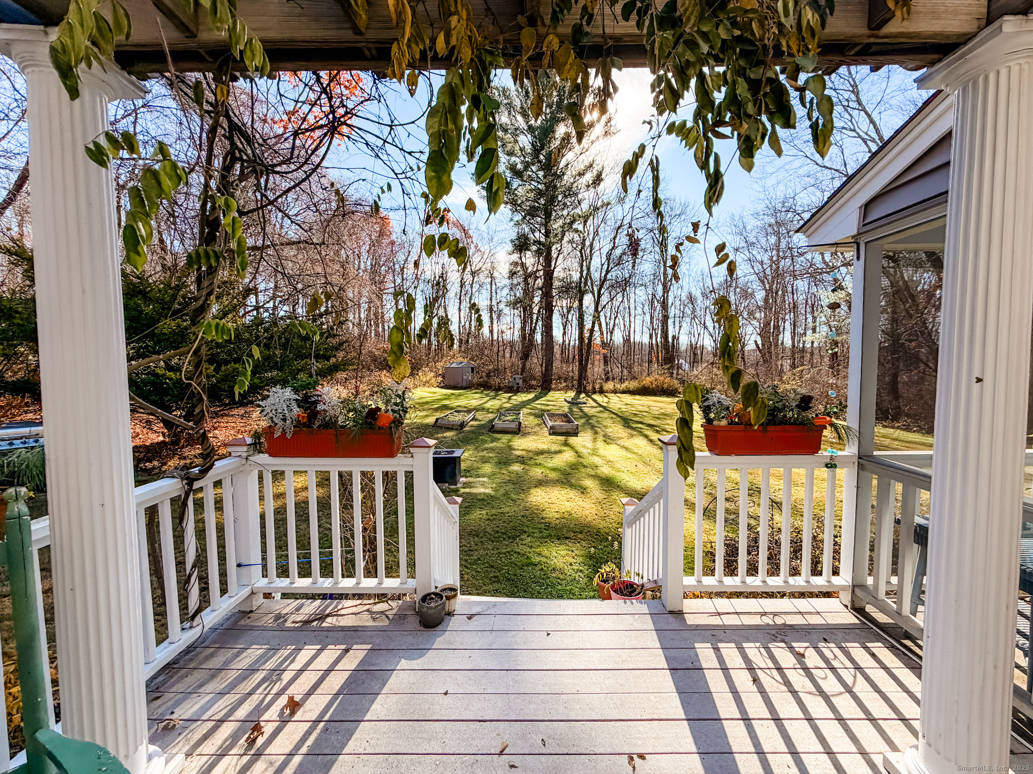 104 Pulpit Rock Road Woodstock, CT 06281 - Photo 30 of 37 a view of a house with a porch