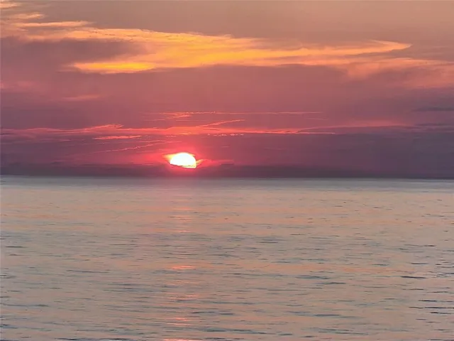 a view of an ocean beach